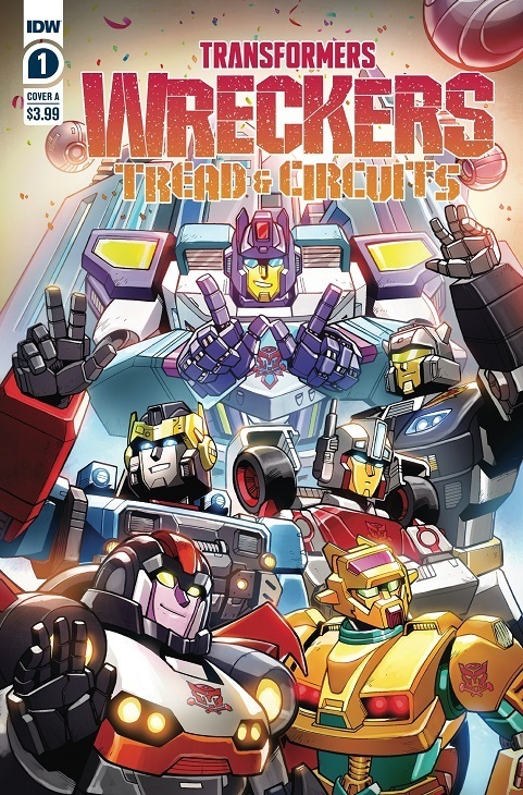 IDW 新ミニシリーズ『Transformers: Wreckers—Tread & Circuits』発表